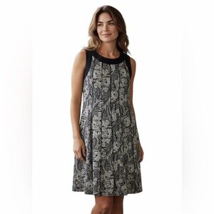 𝅺preceptions XL dress, size XL black & cream color, very good condition